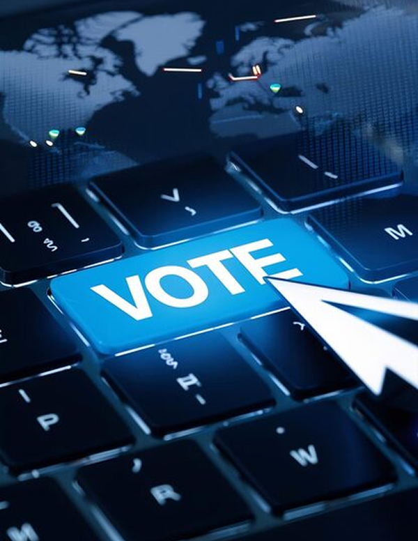 High-Security Digital Voting System for Indian High Courts